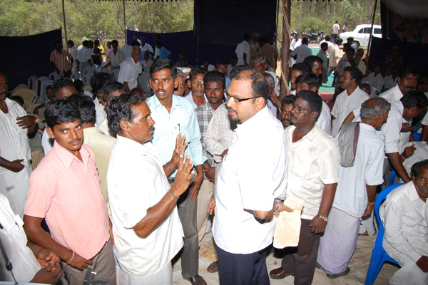 Section of the Public hearing participants